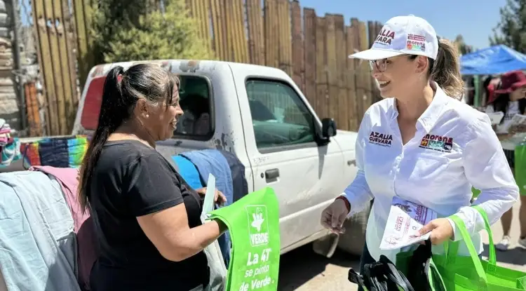 Tiene Azalia Guevara preferencias para la 4T en Nogales Nuevo día