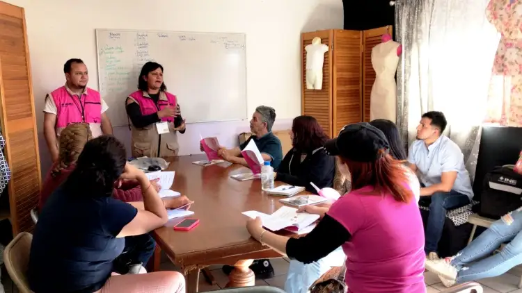 Avanzan en capacitación a funcionarios de casillas