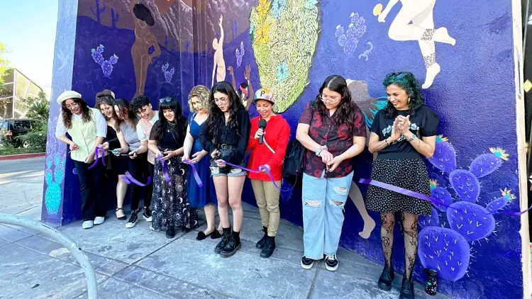 Inauguran mural de “Las Mushashas”