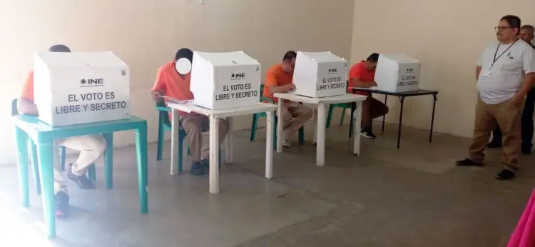 Activan voto anticipado en prisión preventiva