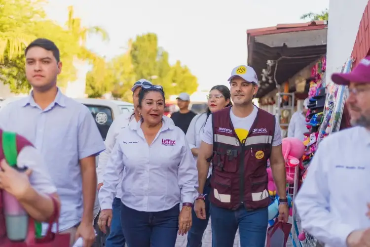 Comparten visión Jesús “Japi” Pujol y Leticia Sobarzo para futuro de Magdalena de Kino