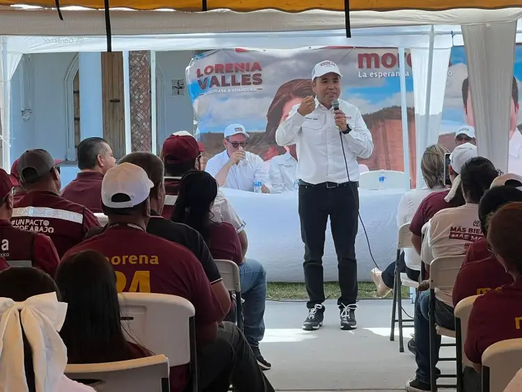 Asegura Heriberto Aguilar que los resultados de encuestas se dan casa por casa