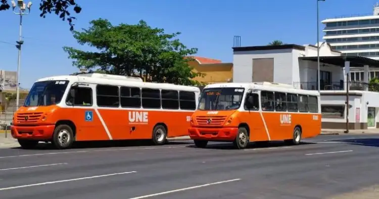 Sin aires camiones por fallas mecánicas