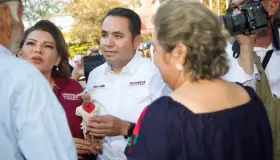 Promete Heriberto Aguilar justicia para pueblos Mayos y Guarijíos