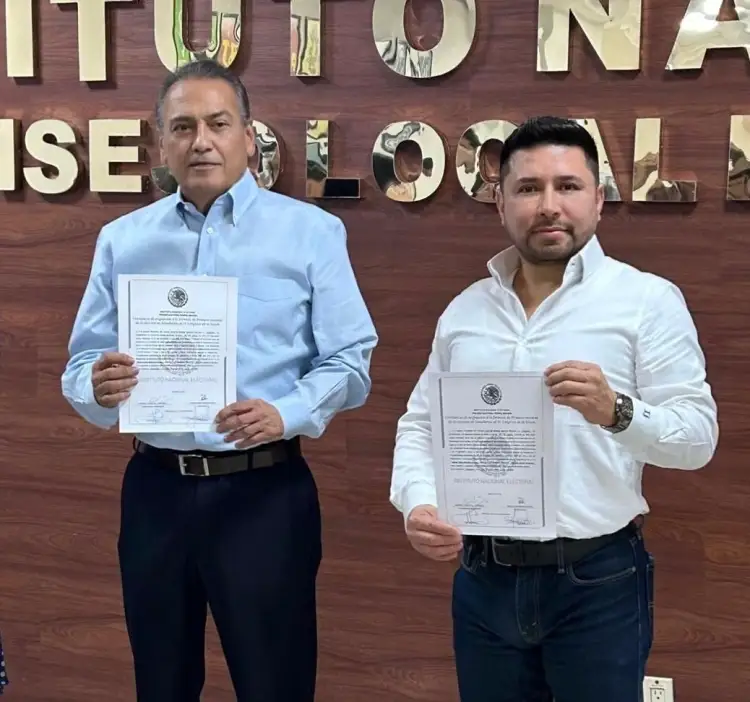 Con más de 300 mil votos a favor recibe Beltrones constancia