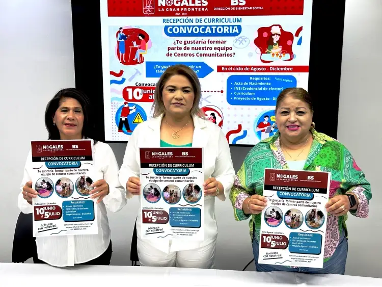 Abren convocatoria a maestros para integrarse a Centros Comunitarios