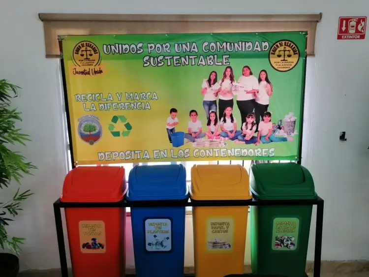 Participan en campaña de reciclaje en Hermosillo