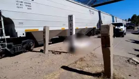 Pierde la vida persona por golpe con vagón del tren