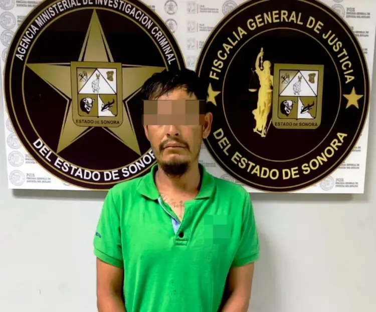 Detienen a presunto responsable de asesinato de una persona