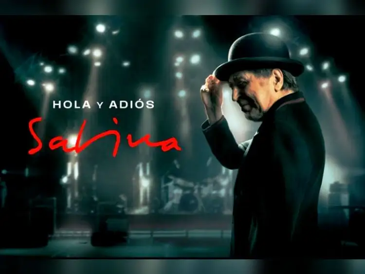 Anuncia Joaquín Sabina su despedida con gira 'Hola y adiós'