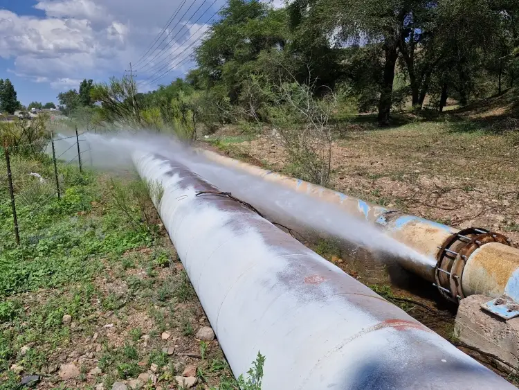 Quedarán sin agua población del sur de la ciudad por reparación de fuga