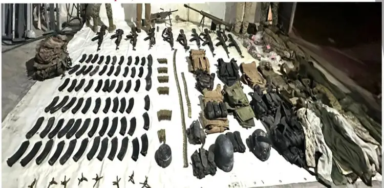 Aseguran autoridades arsenal y vehículos en Pitiquito y Tubutama