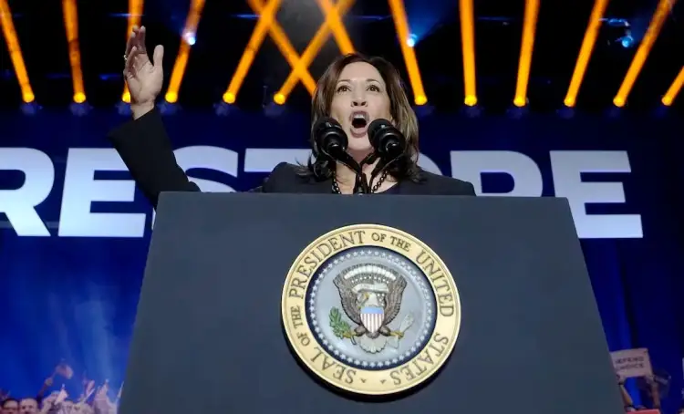 Confirma Kamala Harris candidatura presidencial