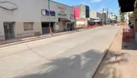 Avanzan trabajos de rehabilitación de calles en el centro de Hermosillo