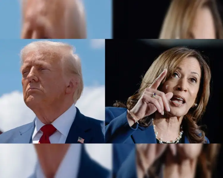 Pone en duda Trump su participación en debate con Kamala Harris