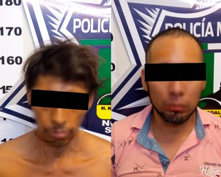 Arrestan a dos por violencia intrafamiliar