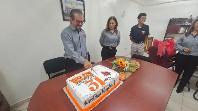 Festejan 31 aniversario del Cobach Nogales 1
