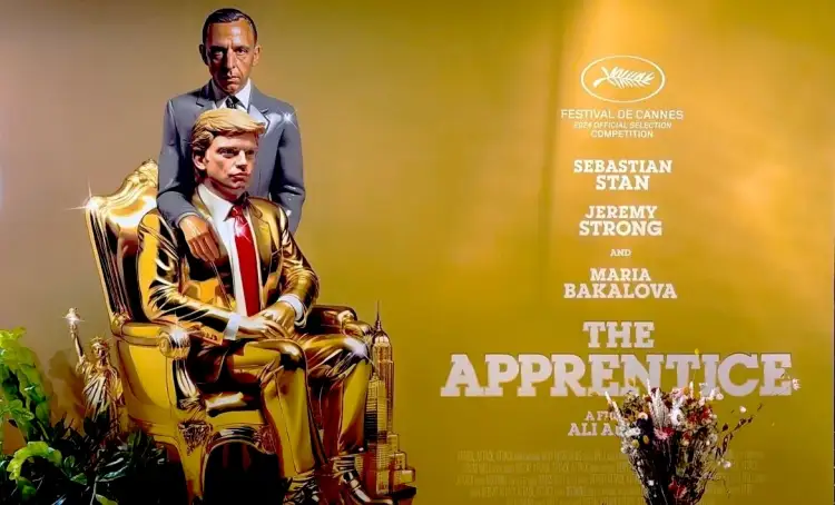 Lanzan tráiler de película sobre Donald Trump , 'The Apprentice'