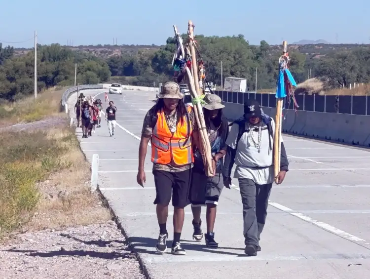 Esperan más de 20 mil peregrinos este fin de semana caminen a Magdalena