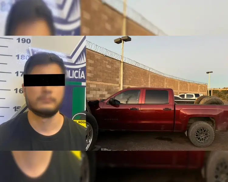 Captura Policía Municipal a presunto ladrón de un vehículo