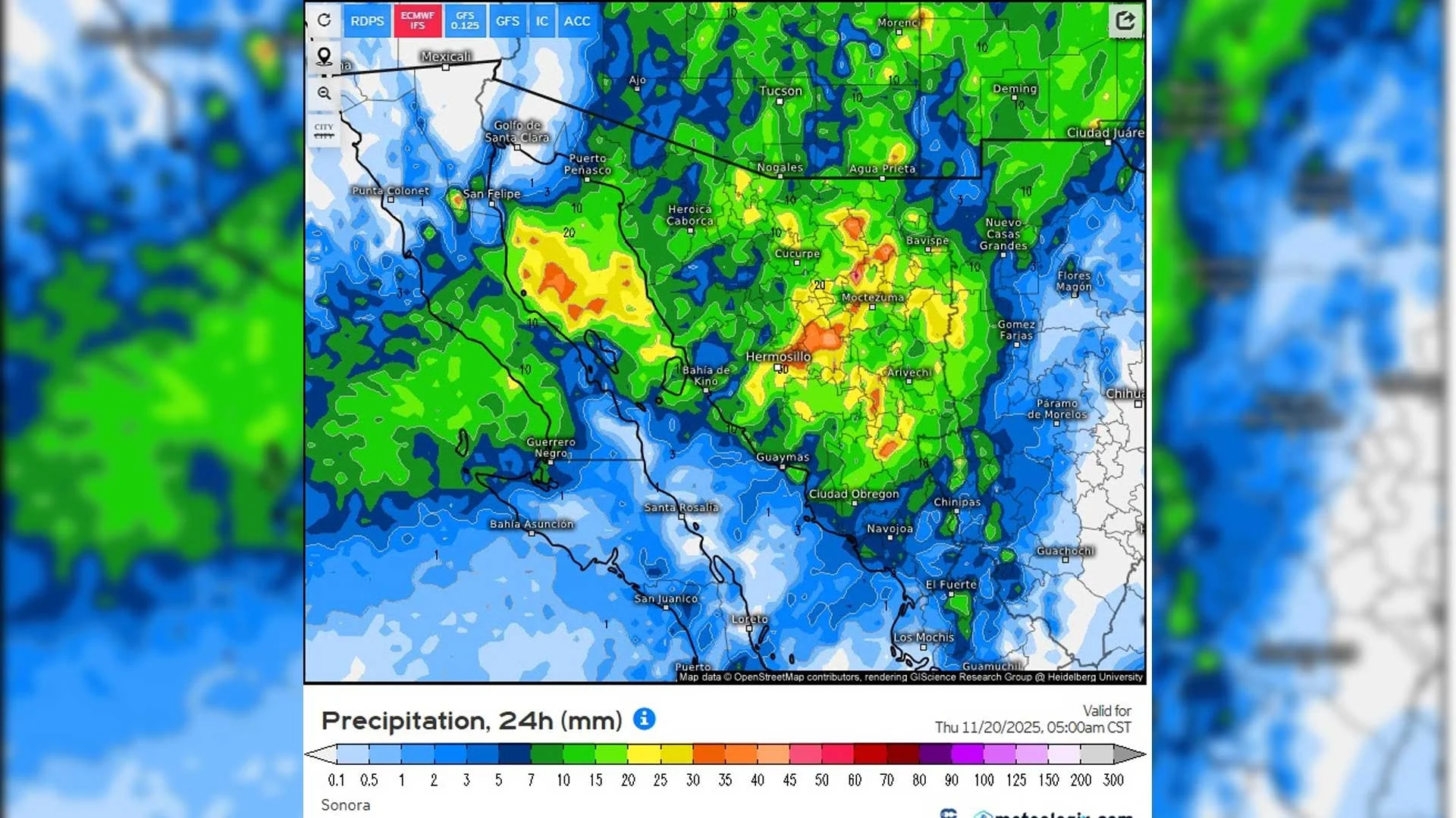 Se aproxima nuevo Frente Frío a Sonora