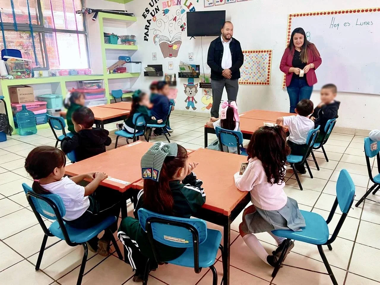 Entregan cámaras de videovigilancia al preescolar Álamos en Nogales