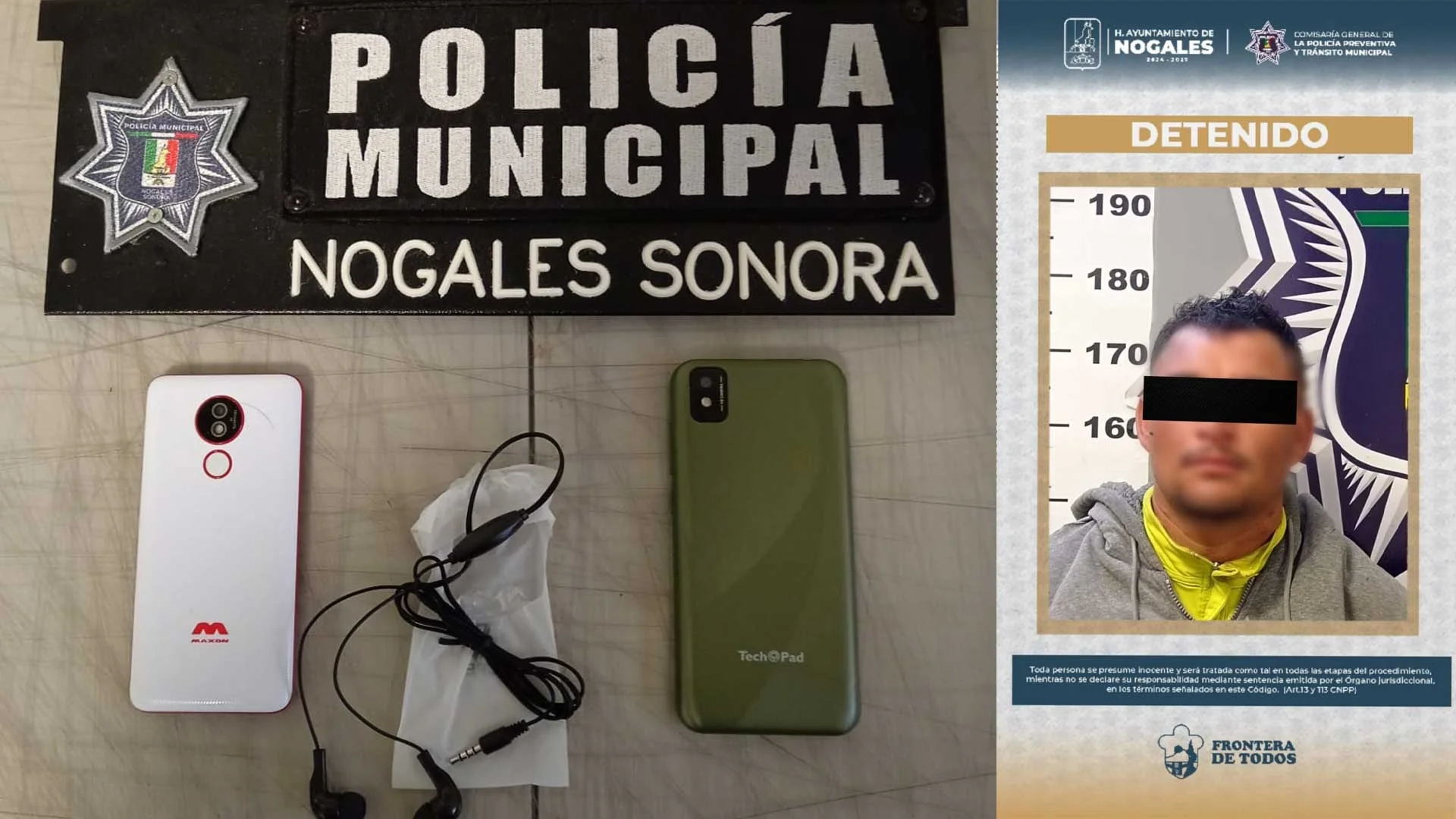 Detienen a sujeto que huyó con dos celulares de un Oxxo en Los Encinos