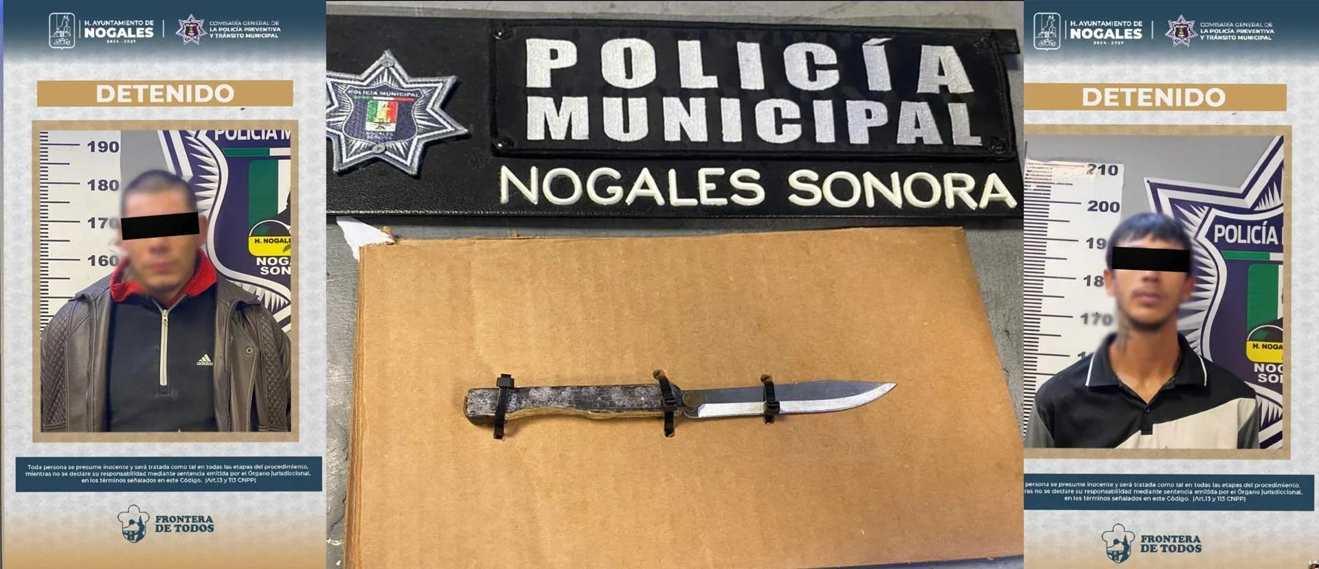 Violencia familiar deja dos detenidos en Altamira y Colinas del Yaqui