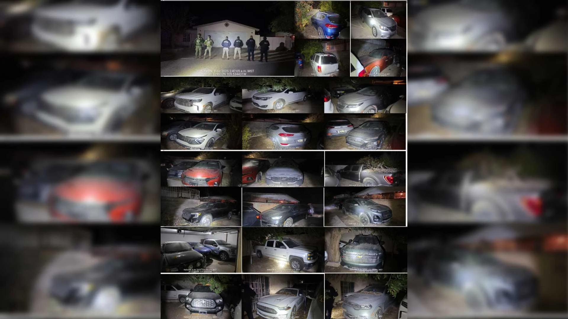 Operativo sorpresa desmantela flota criminal en la frontera de Sonora