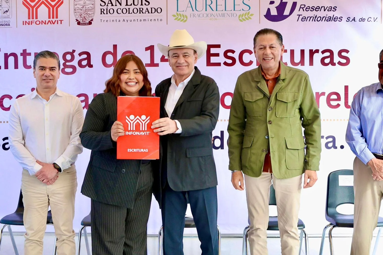 Gobierno de Sonora impulsa certeza patrimonial y seguridad en San Luis Río Colorado