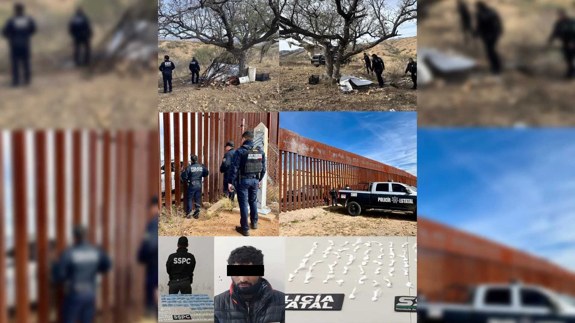 Operativos conjuntos permiten decomisos de narcóticos y detenciones en Nogales