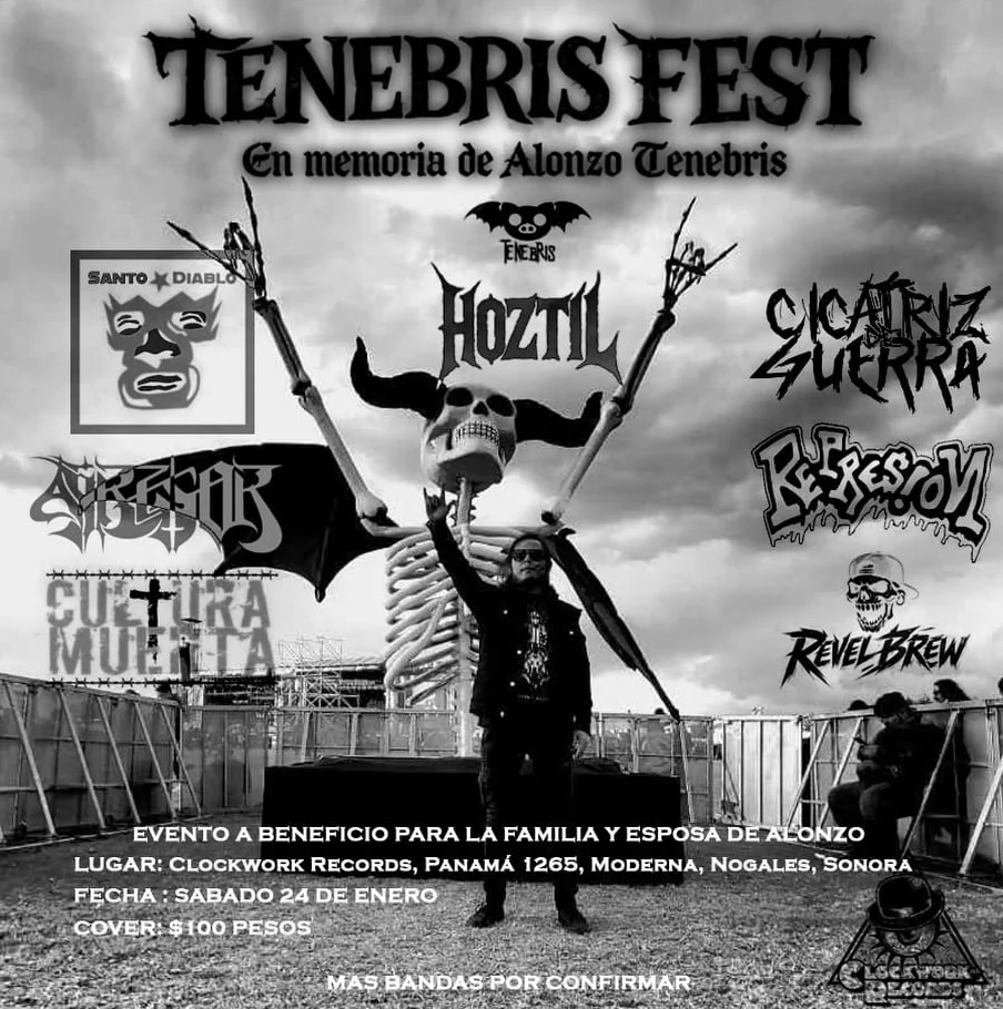 Escena rockera rinde homenaje póstumo a Alonso Trinidad