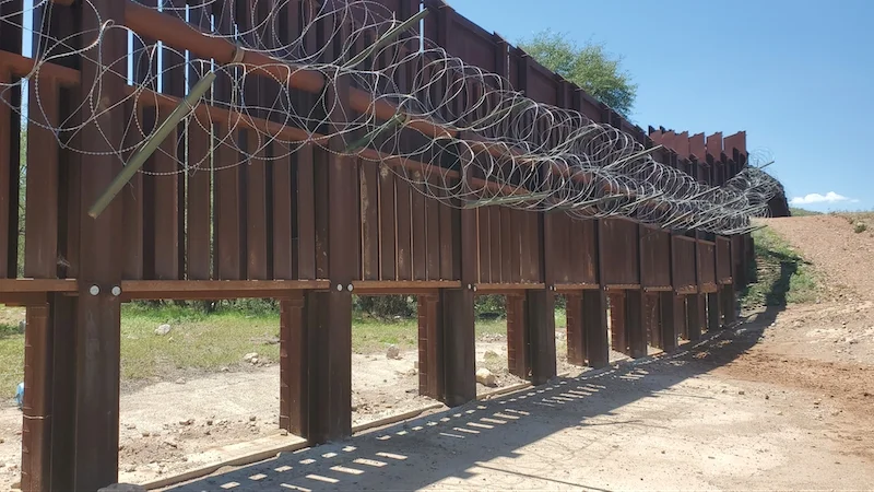 Muro fronterizo amenaza corredores naturales de fauna en la región Sonora-Arizona