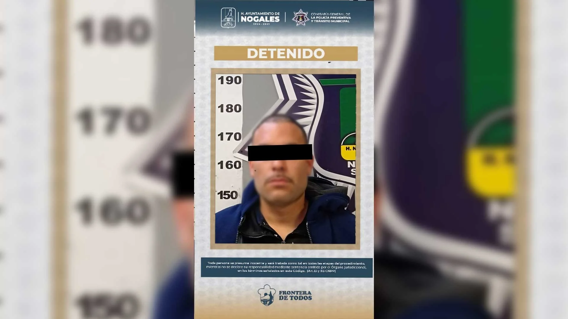 Arrestan a sujeto con 18 dosis de metanfetamina en hotel del bulevar del Ensueño