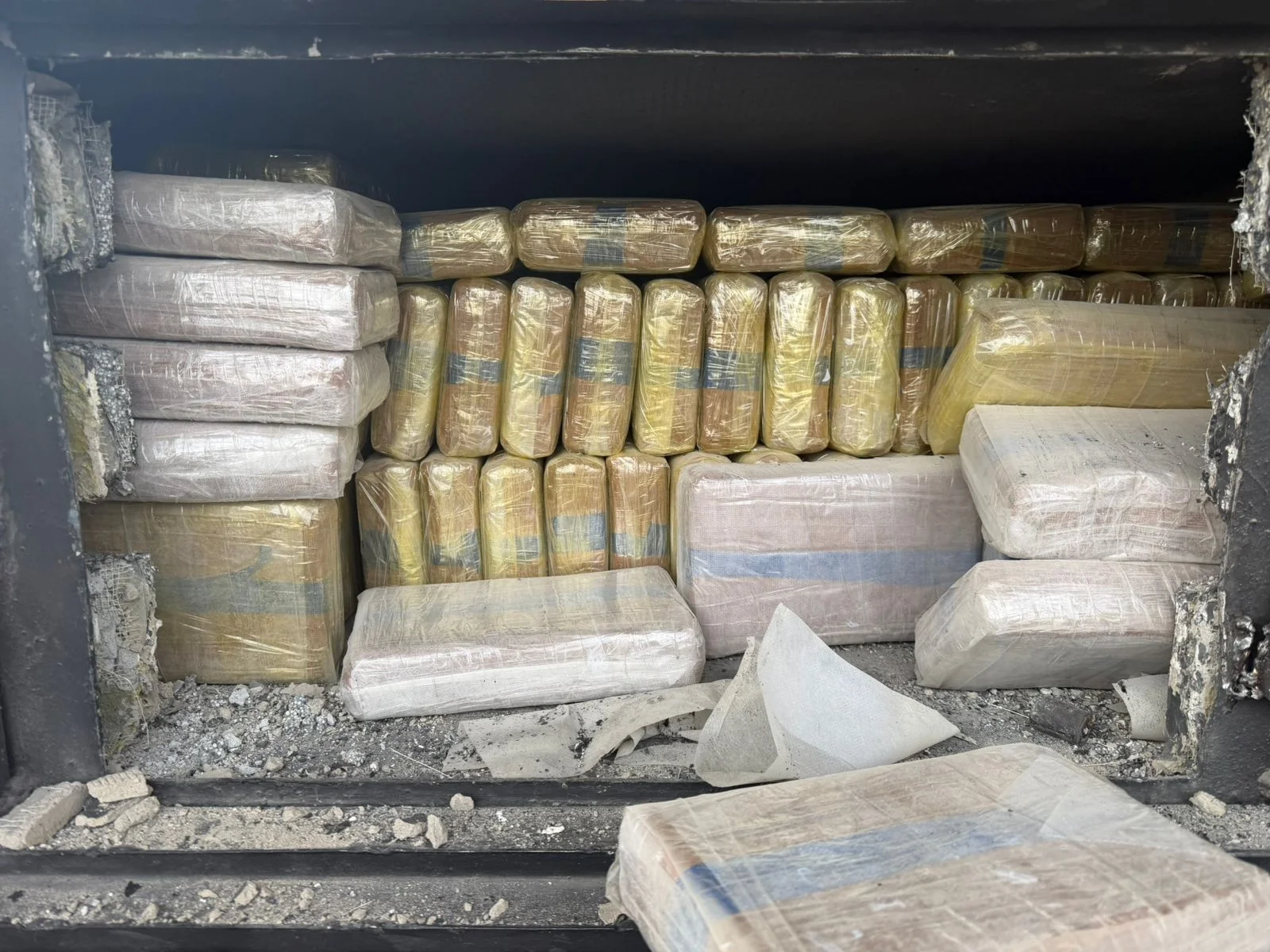 Interceptan más de 160 kilos de cocaína en revisión militar rumbo a Tijuana