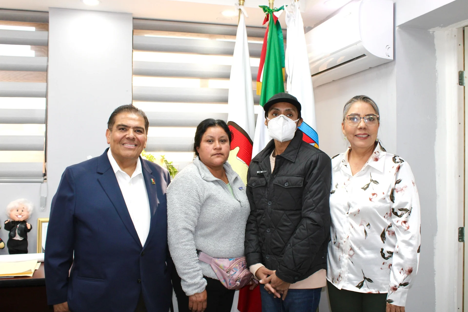 Tras años de abandono y separación, migrante se reencuentra con su familia gracias a apoyo municipal