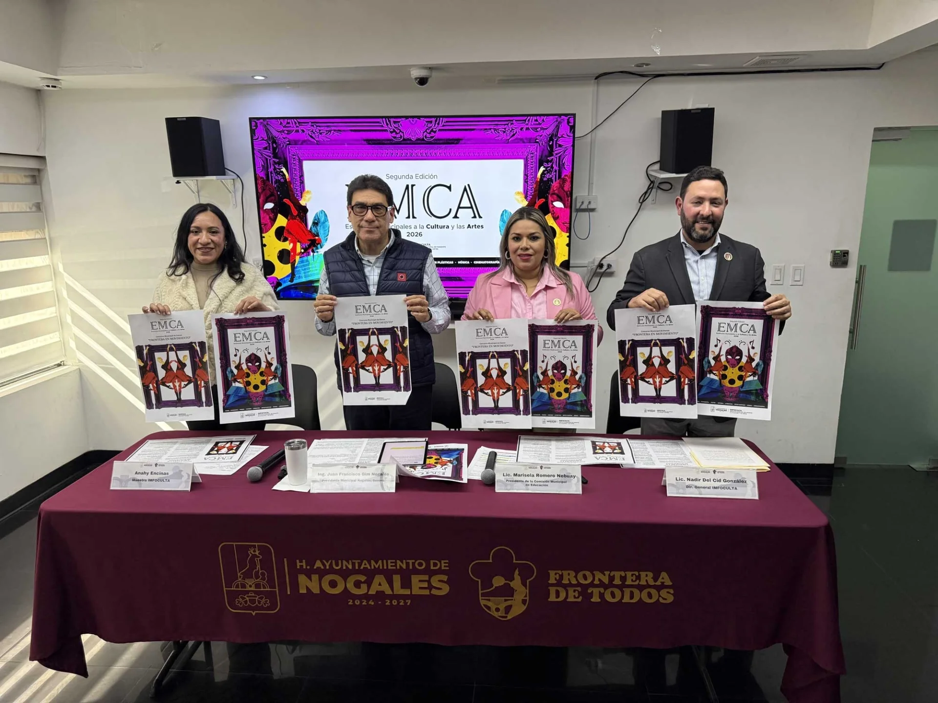 Abren inscripciones al concurso “Frontera y Movimiento” y consolidan programa cultural EMC