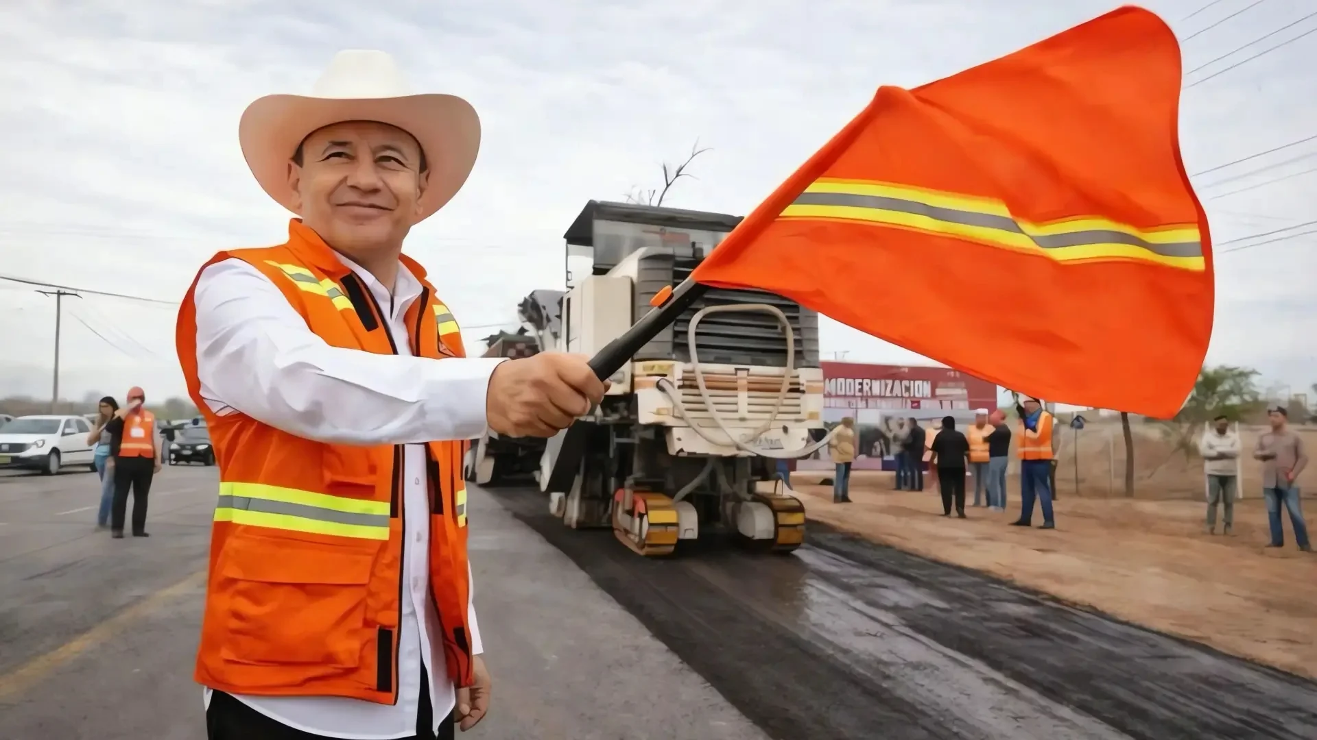 Cuatro carriles Hermosillo-Bahía de Kino es una realidad; Gobernador Durazo arranca obra