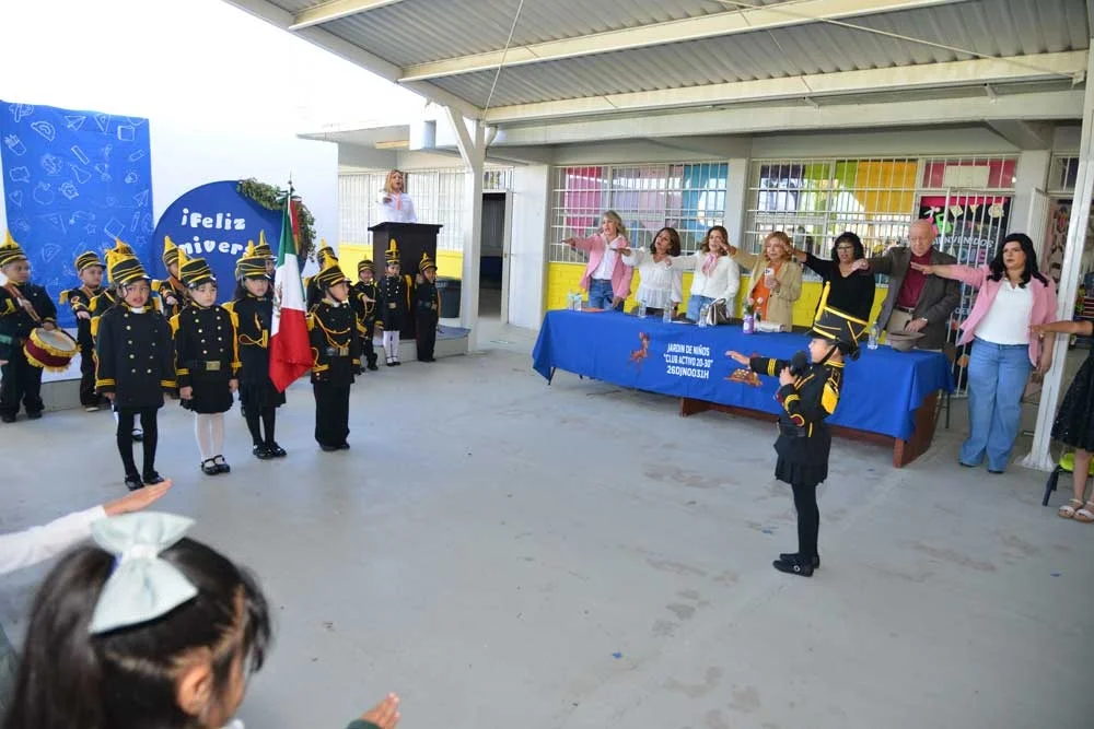 Reconocen legado histórico en el 55 aniversario del preescolar “Club Activo 20-30”