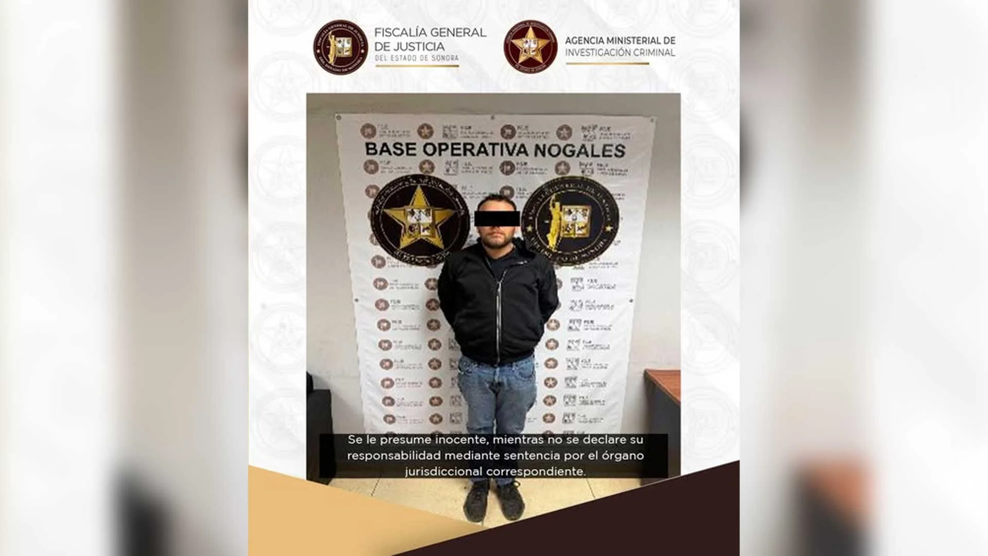 Arrestan a “El Jimy” por homicidio cometido en hotel del centro de Nogales
