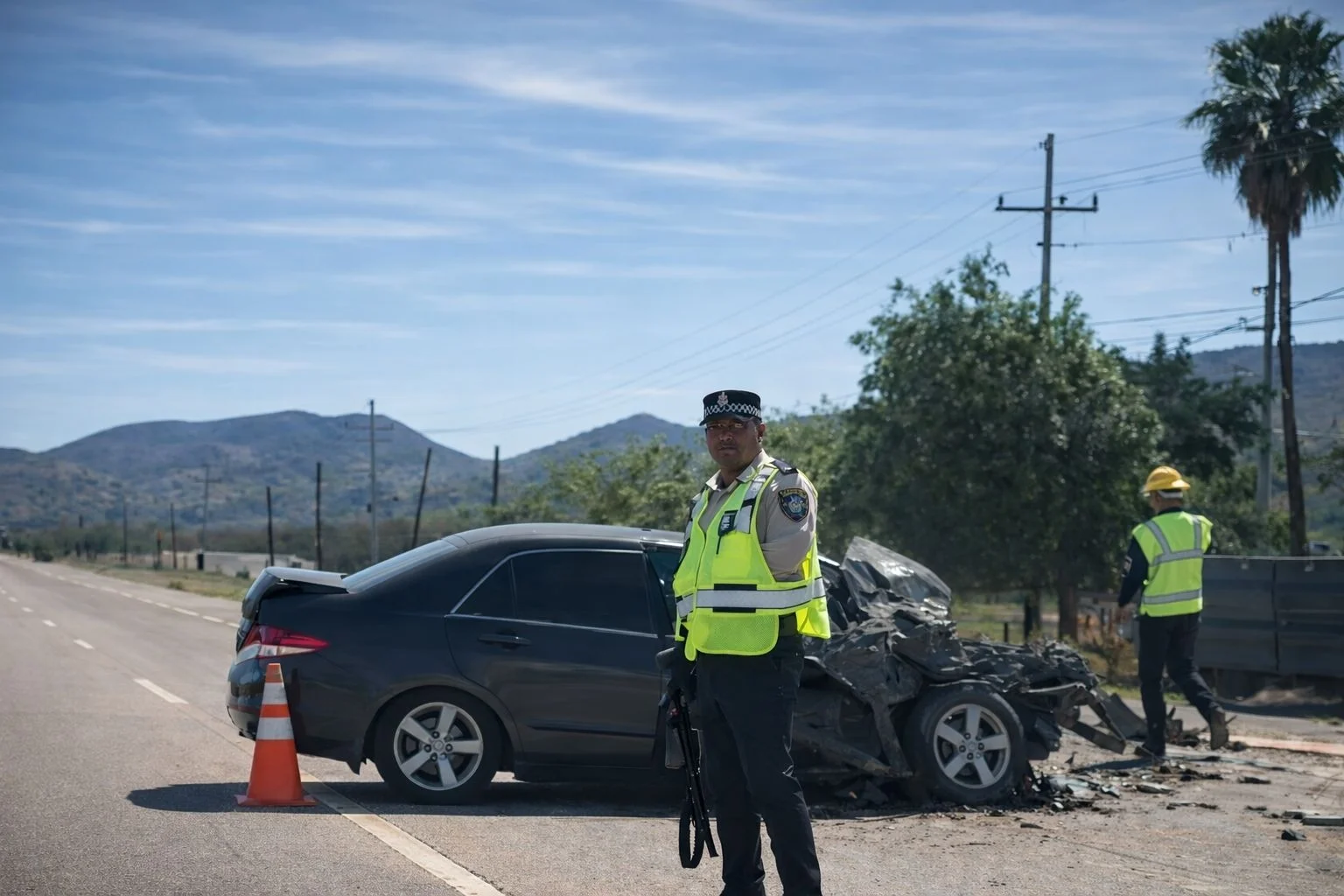 Cuatro heridos tras fuerte accidente en la federal 15 a la altura de Real Haciendas