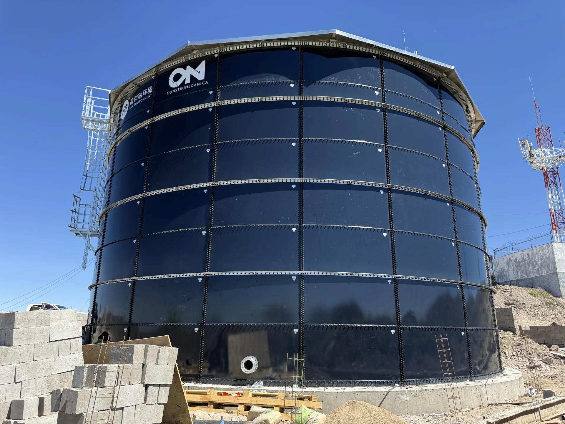 Avanza a etapa final nuevo tanque de agua en el oriente de Nogales