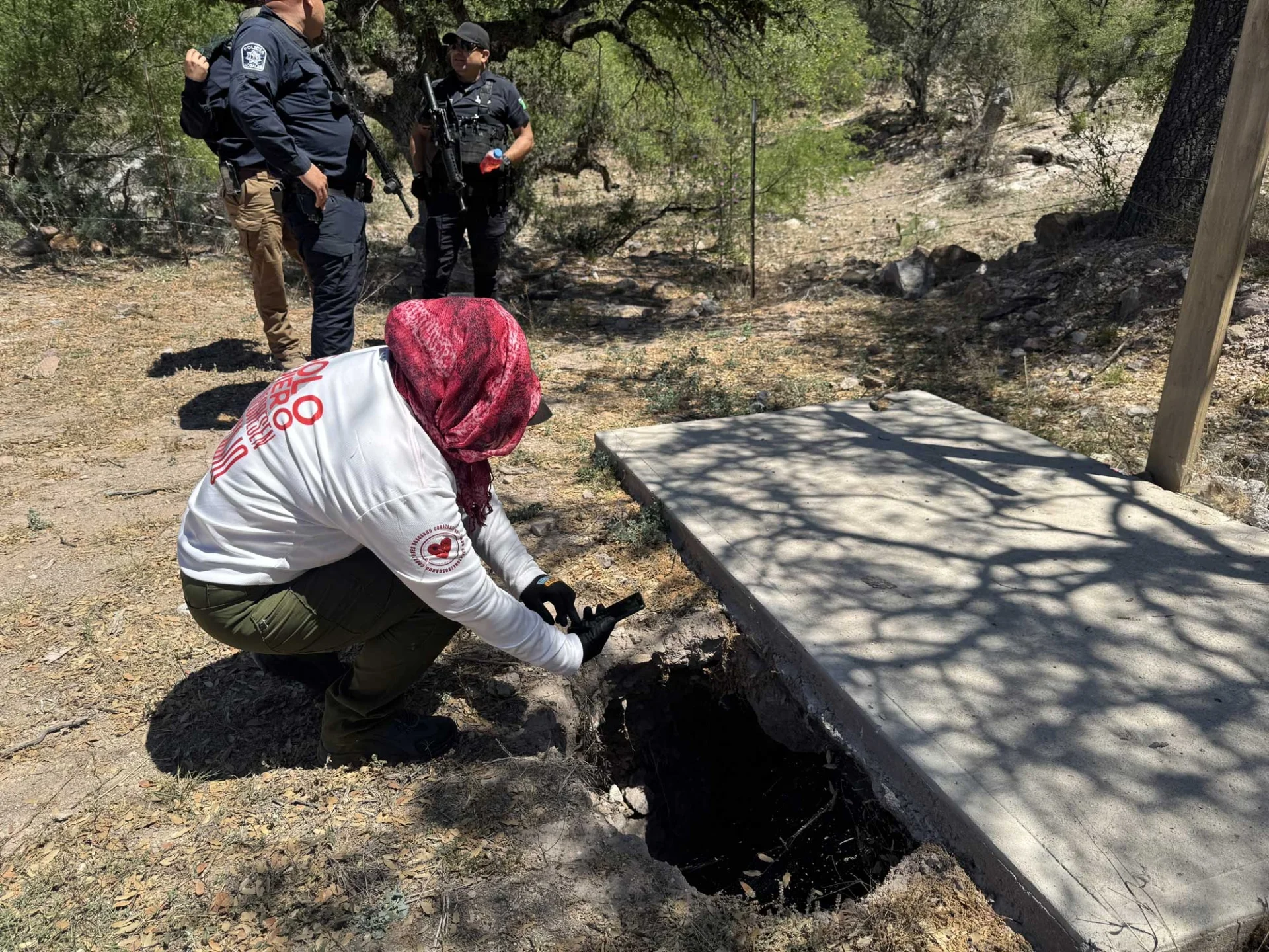 Donde la tierra habla: crónica de una jornada de búsqueda