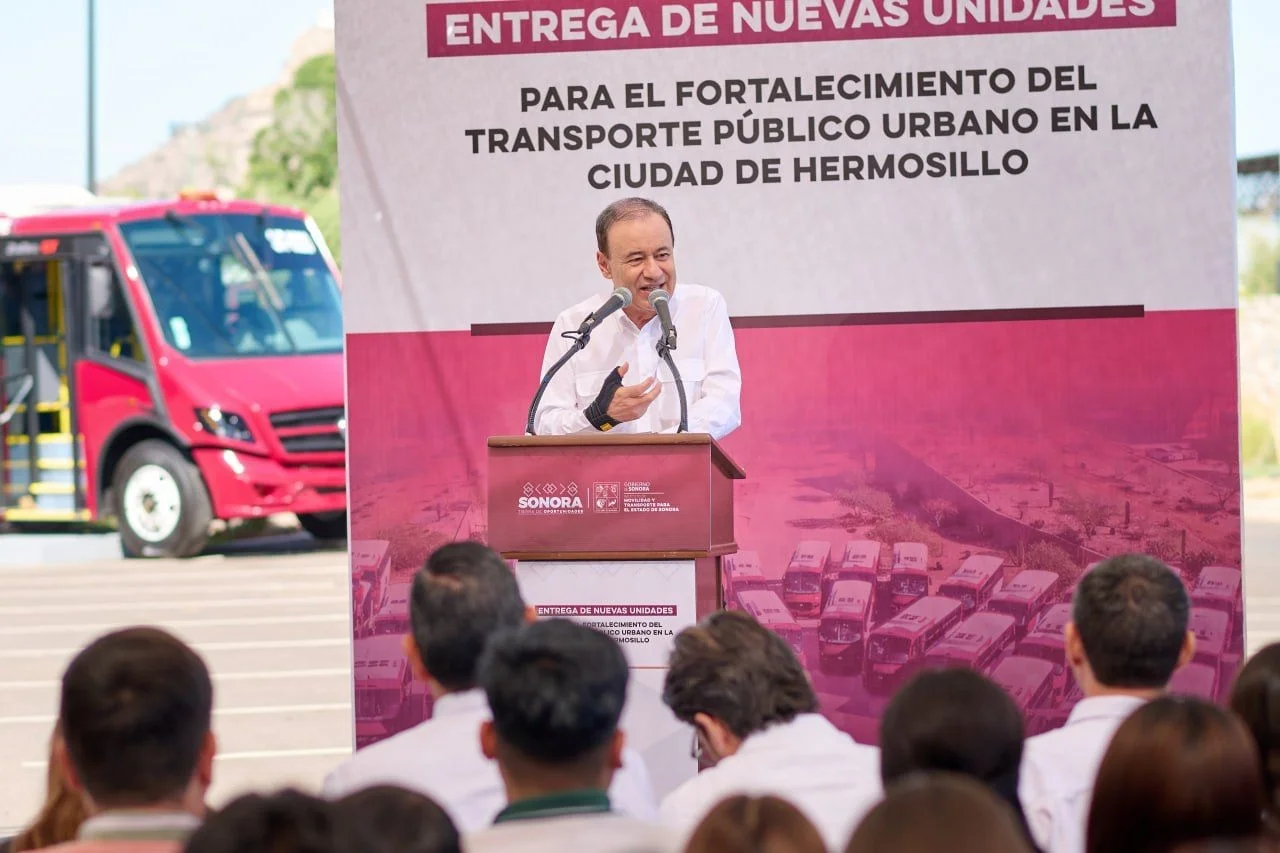 Sonora fortalece movilidad con más camiones y tarifas sin aumento