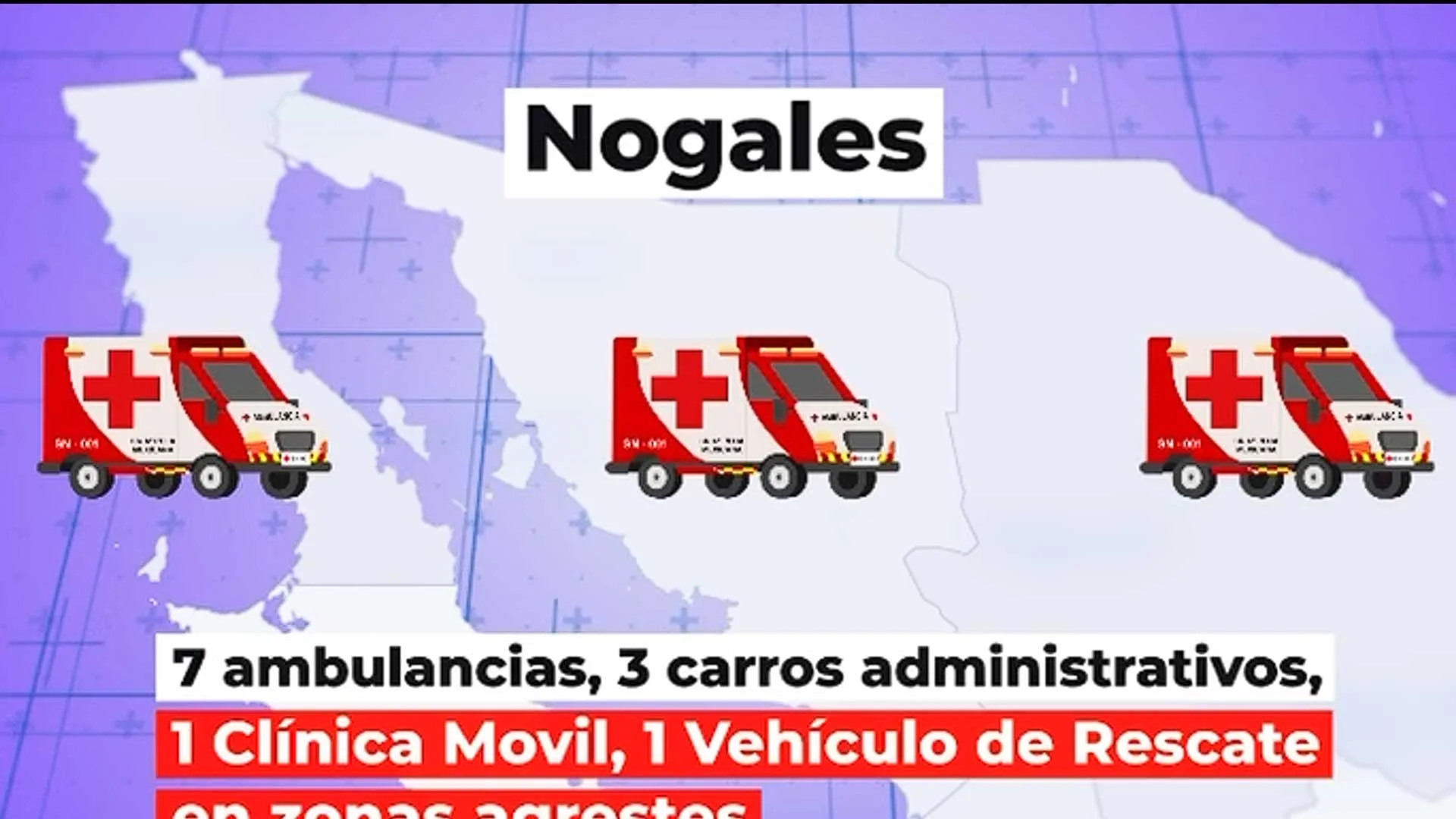 Donaciones impulsan capacidad de respuesta de Cruz Roja en Nogales