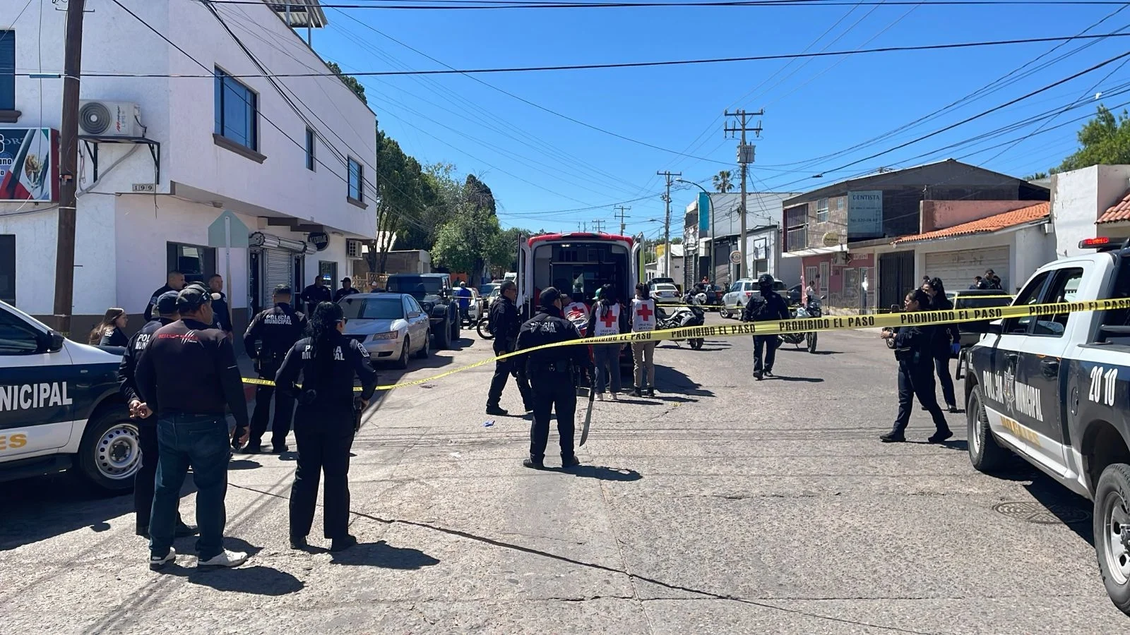 Justifican uso de la fuerza contra machetero que amenazaba zona escolar