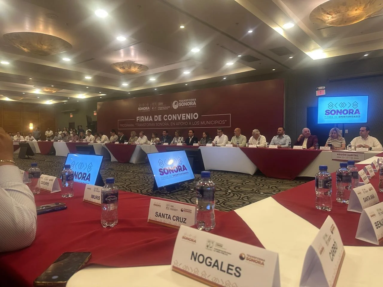 Refuerzan coordinación Estado y municipios con programa Transforma Sonora