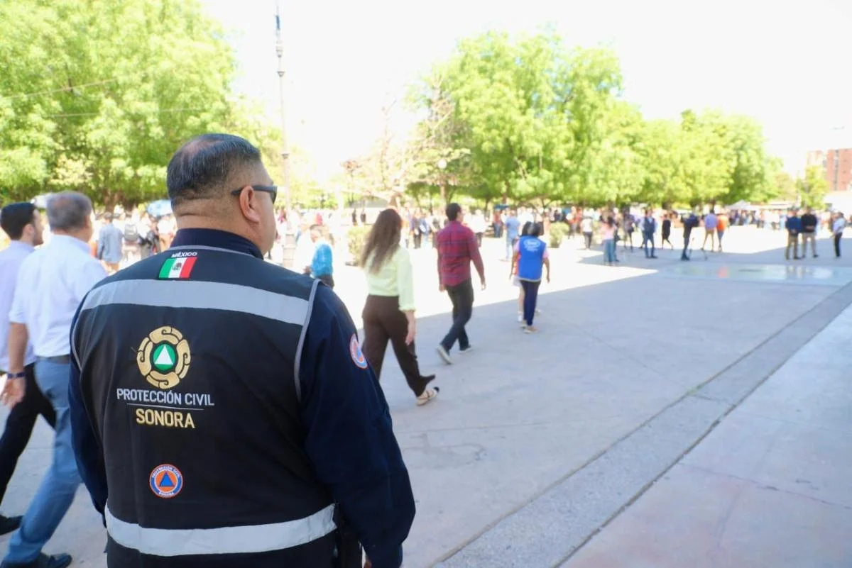 Participan más de 65 mil sonorenses en Simulacro Nacional