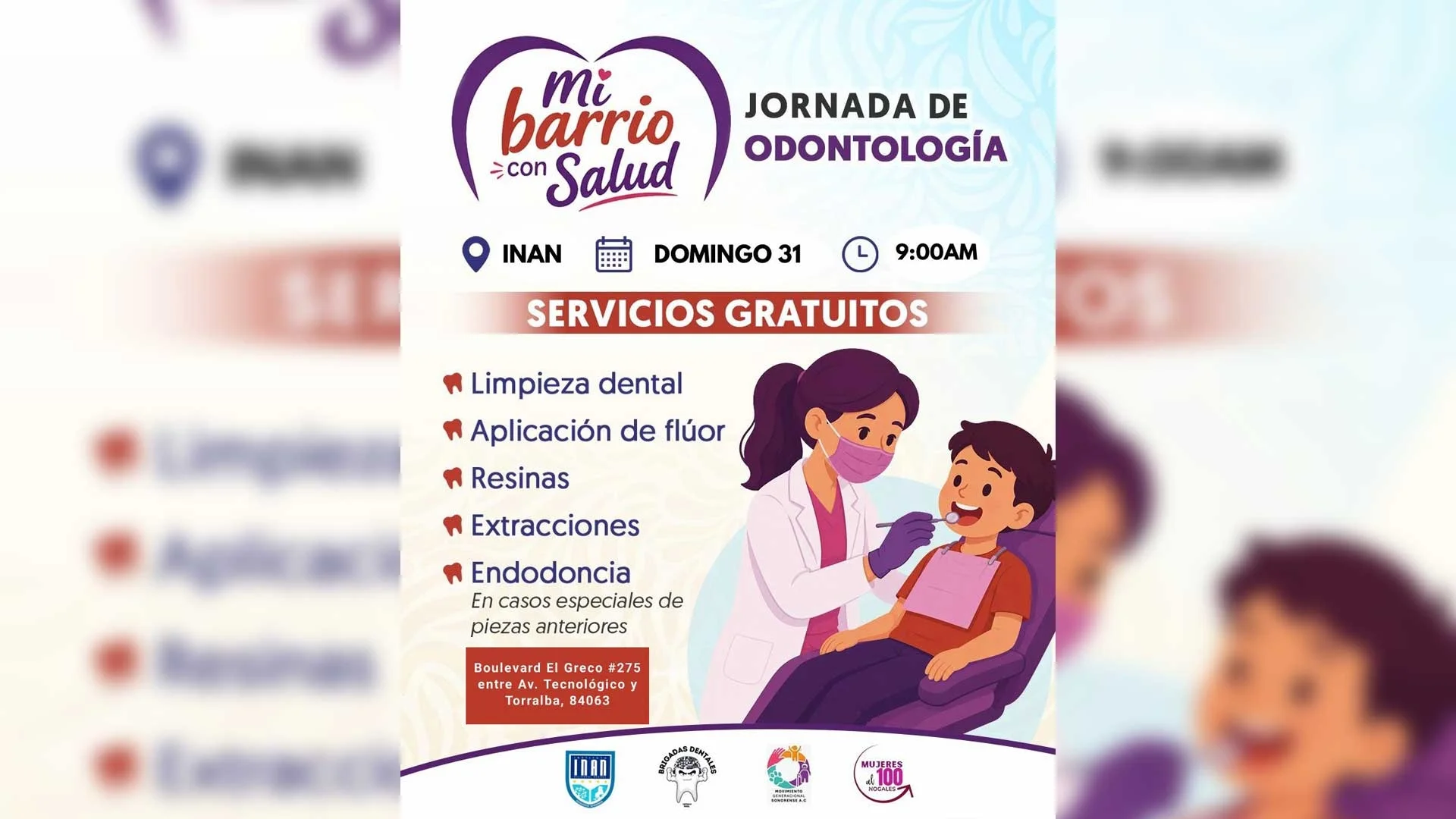 Llevarán atención dental gratuita a familias de Nogales con programa “Mi Barrio con Salud”