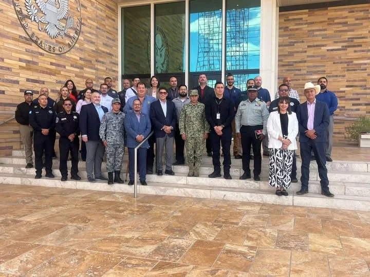Destacan coordinación binacional y reparación de ruta a Sasabe en reunión de seguridad